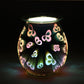 3D Flower petal light up electric burner