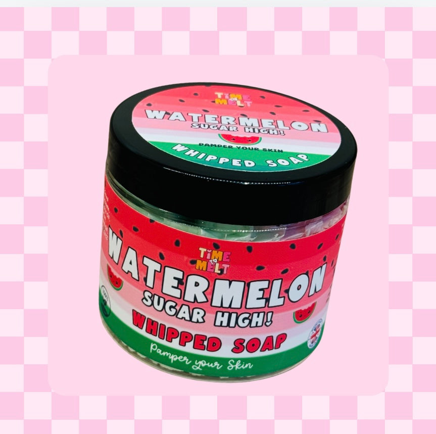 Watermelon Whipped Soap