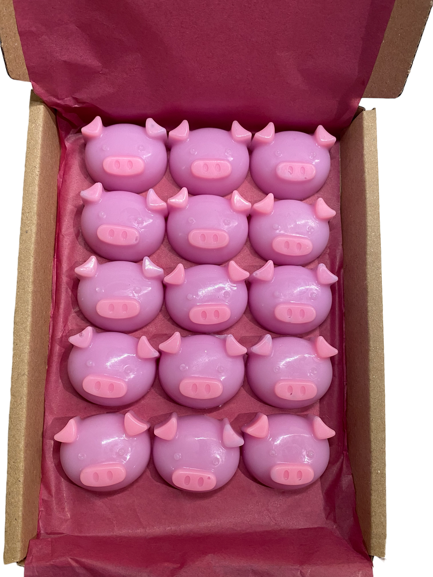 Mini pig wax melt set