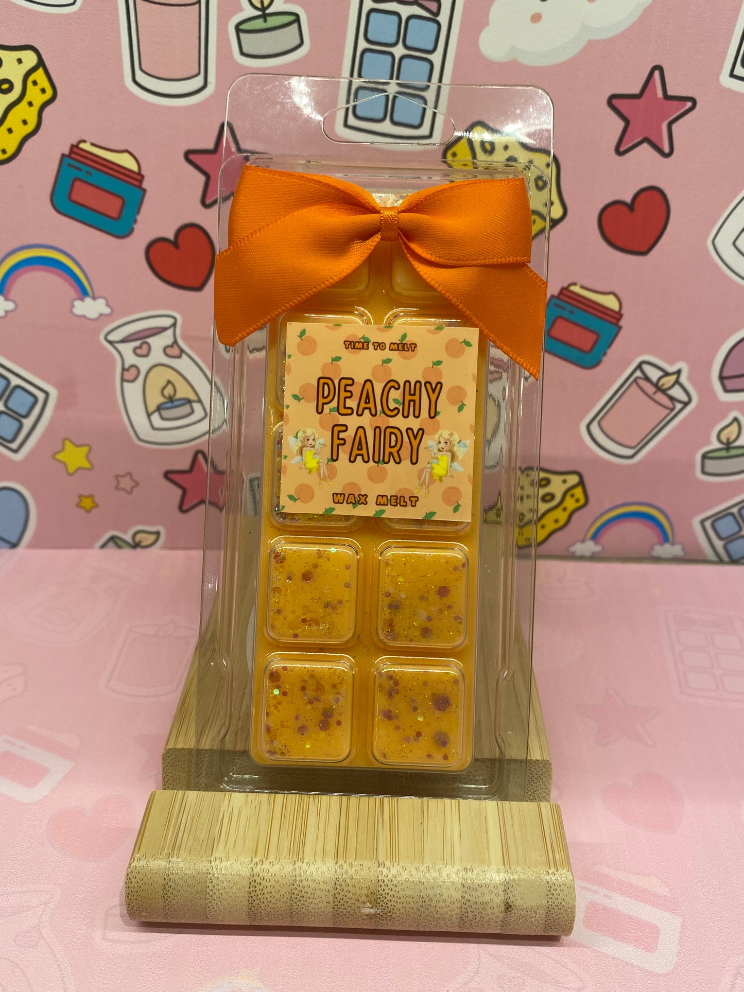 Peachy Fairy Wax Melt Bar