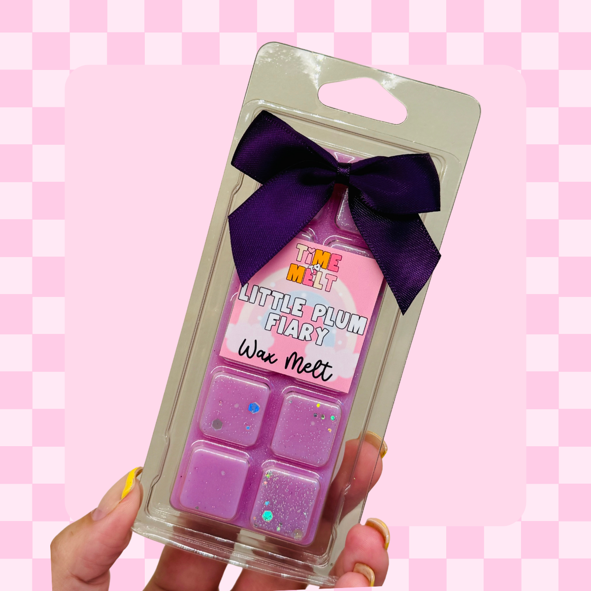 Little plum fairy wax melt snap bar