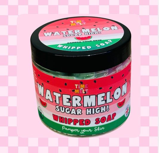 Watermelon Whipped Soap