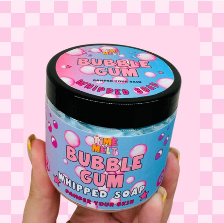 Bubble-gum Whipped Soap