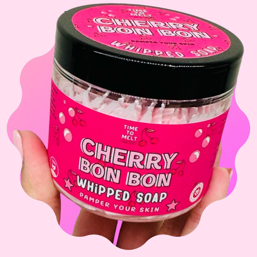 Cherry Bon Bon Whipped Soap